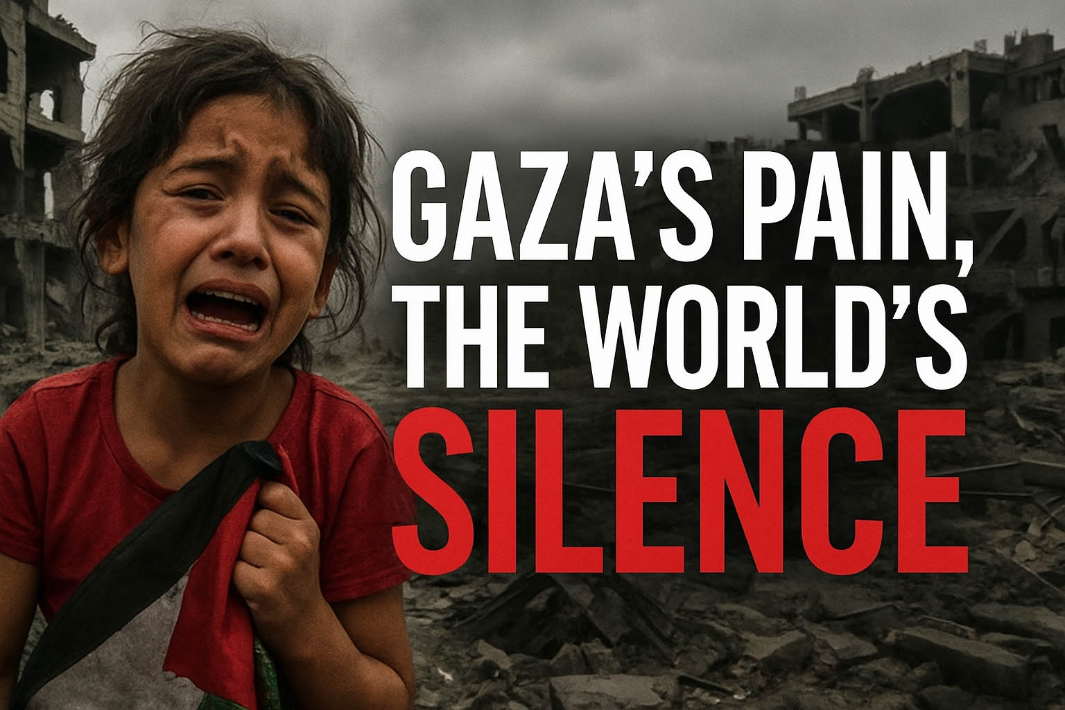Gaza’s Pain, The World’s Silence