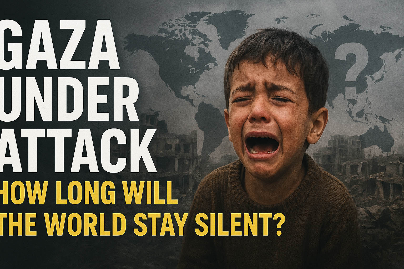Israeli Atrocities in Gaza – How Long Will the World Remain Silent?