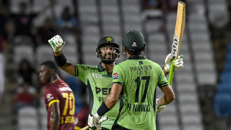 Pakistan Defeat West Indies by 5 Wickets in First ODI