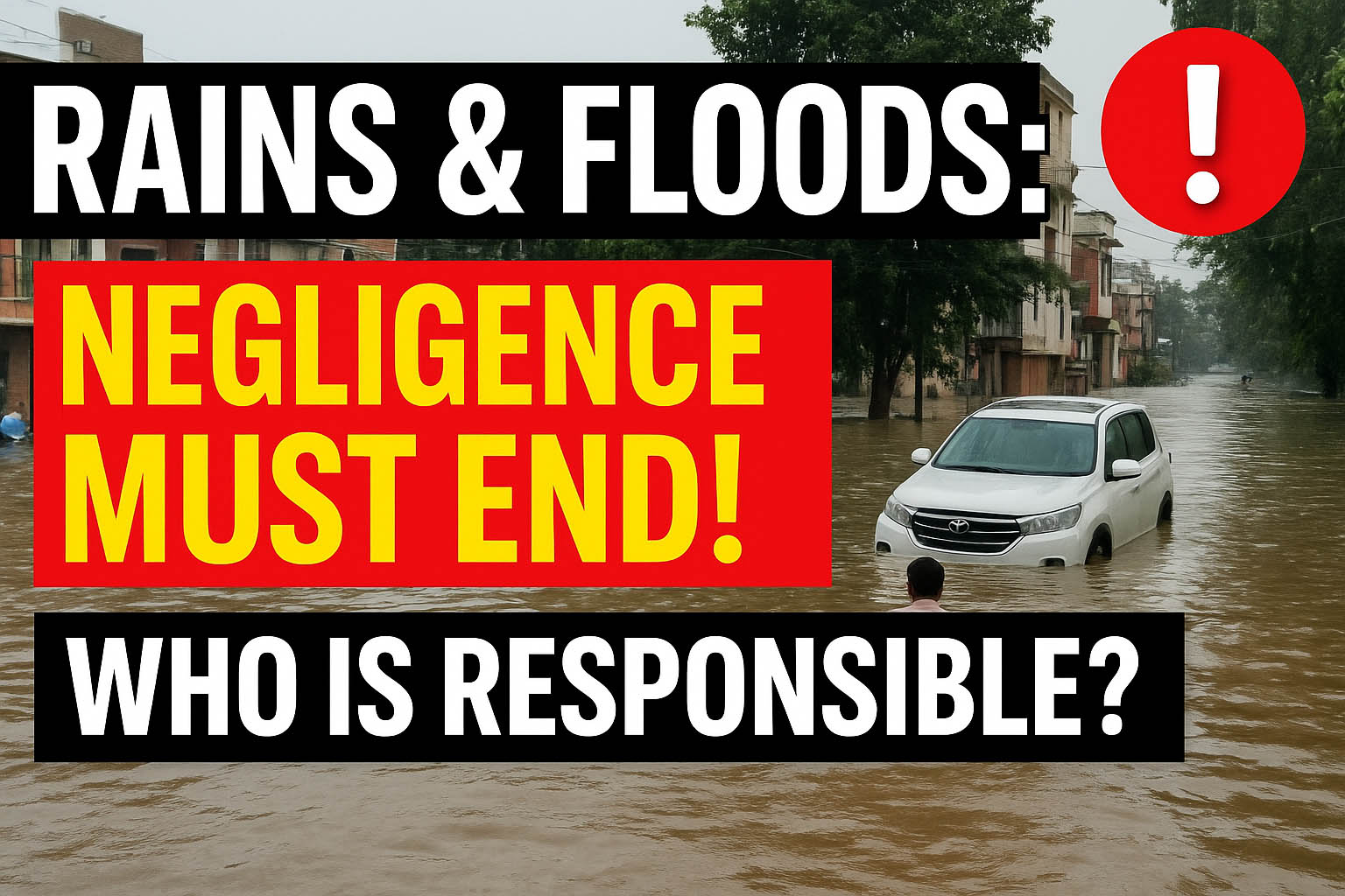 Rains and Floods: How Long Will Negligence Continue?