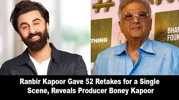 Ranbir Kapoor Gave 52 Retakes for a Single Scene, Reveals Producer Boney Kapoor