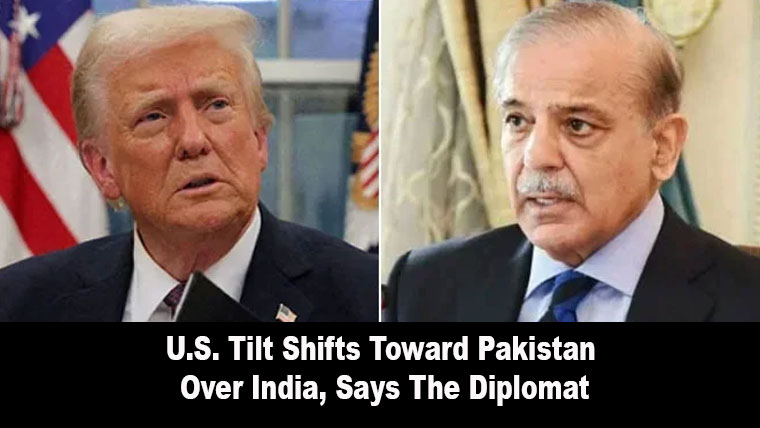 U.S. Tilt Shifts Toward Pakistan Over India, Says The Diplomat