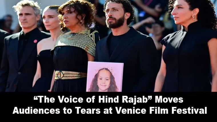 “The Voice of Hind Rajab” Moves Audiences to Tears at Venice Film Festival