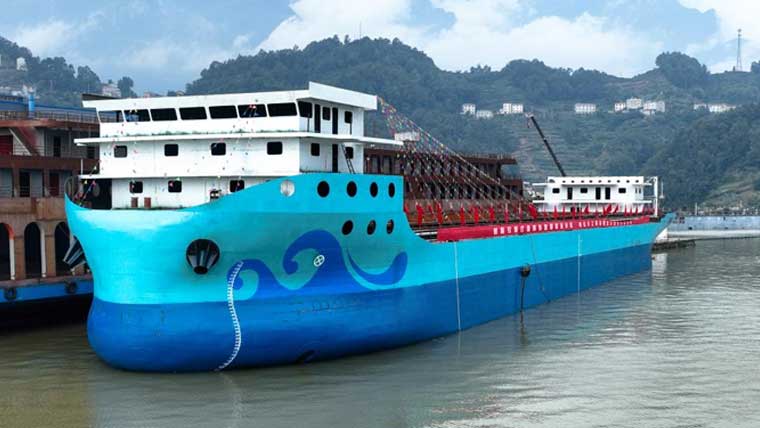 Pioneering Green Logistics: China Launches World’s Largest Electric Cargo Vessel