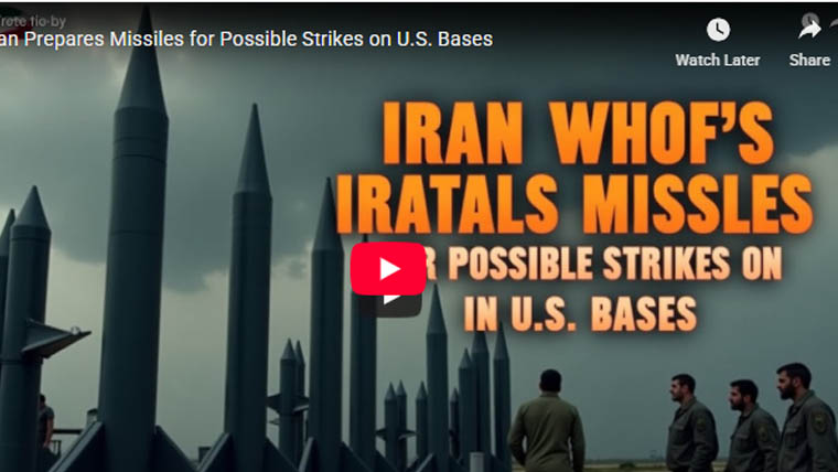 Iran Prepares Missiles for Possible Strikes on U.S. Bases